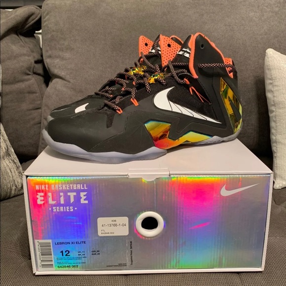 lebron 11 elite gold